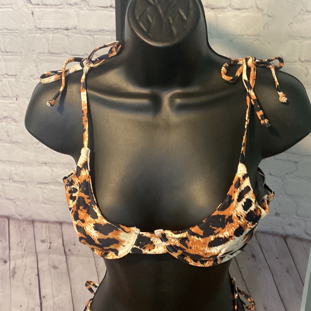 NWT ZAFUL CHEETAH BIKINI SET - Picture 6 of 12